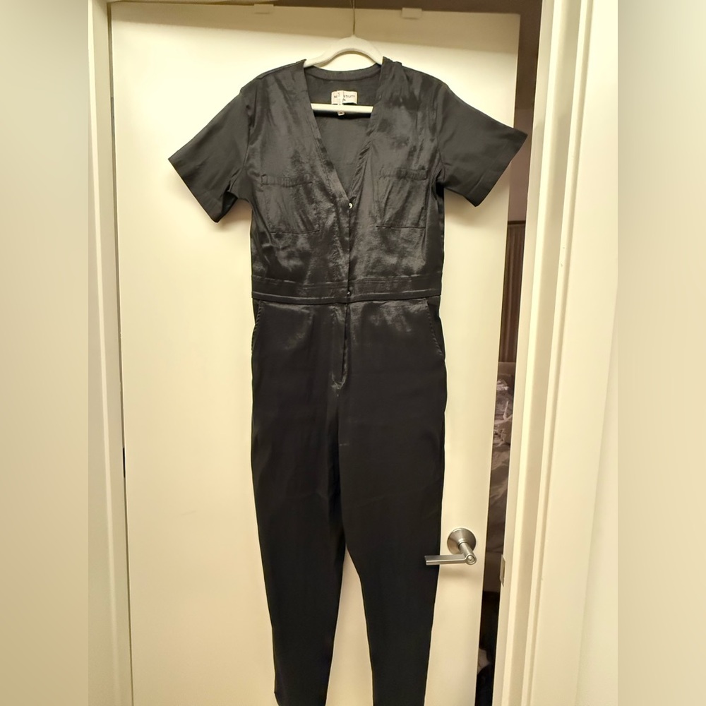Rivet Utility Explorer Black Jumpsuit XL
